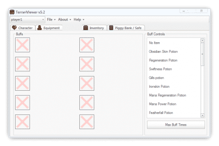 TerrariViewer v6.3 - Редактор инвентаря