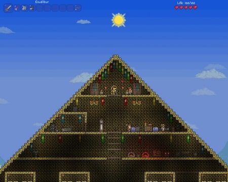 Noob1ore's Emporium - Карта с предметами из Terraria 1.1