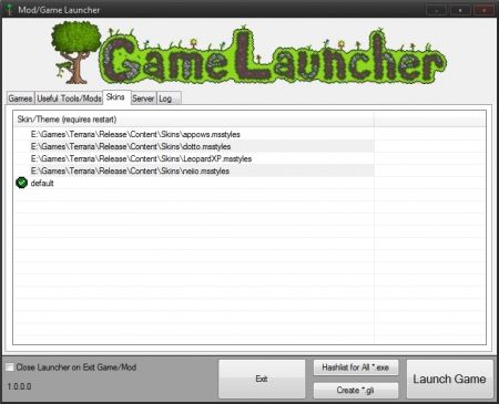 Terraria GameLauncher 3.2.1.7 для Terraria 1.3+