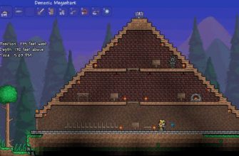 Небольшая крепость с пирамидой