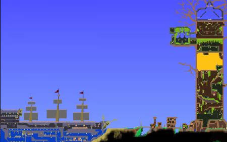 Behind The Curtain - Map for Terraria 1.2.1.2