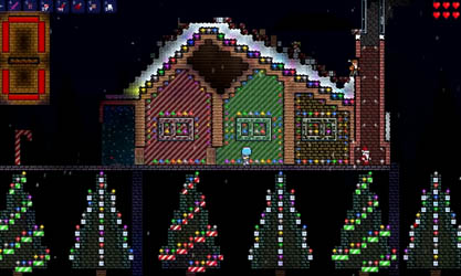 Sync Xmas lights house - рождественские огни!